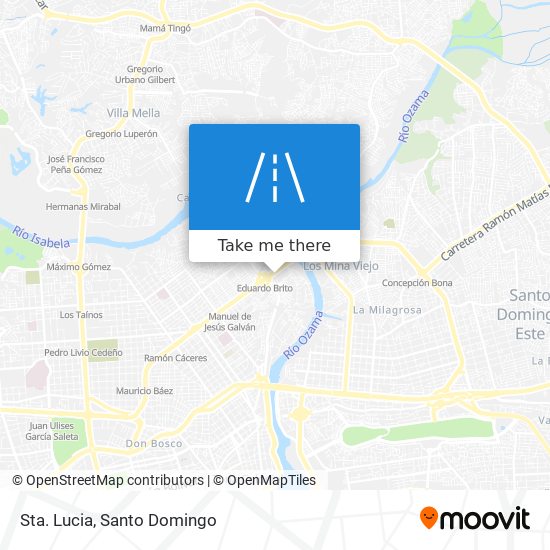 Sta. Lucia map