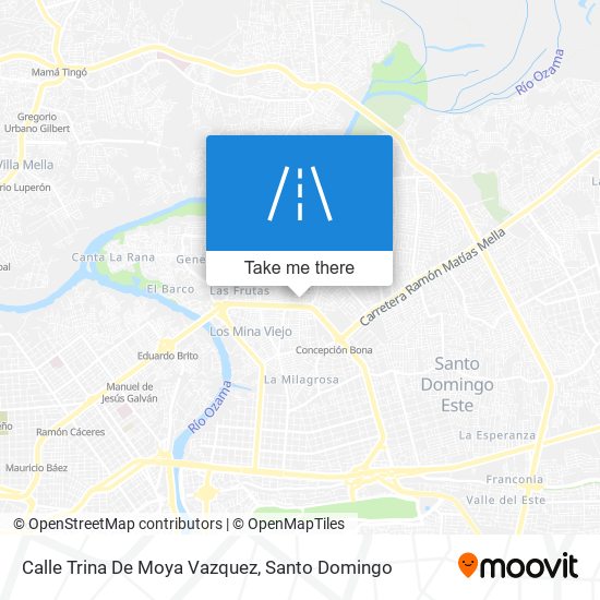 Calle Trina De Moya Vazquez map