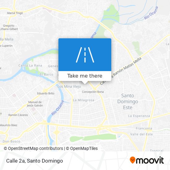 Calle 2a map