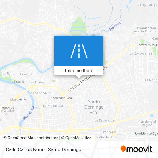 Mapa de Calle Carlos Nouel