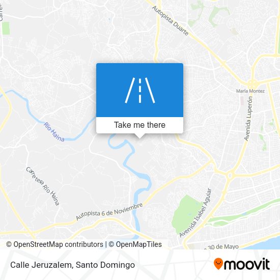 Mapa de Calle Jeruzalem