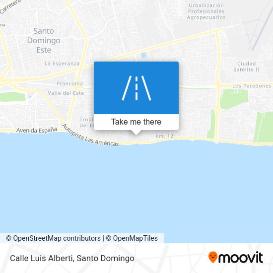 Calle Luis Alberti map
