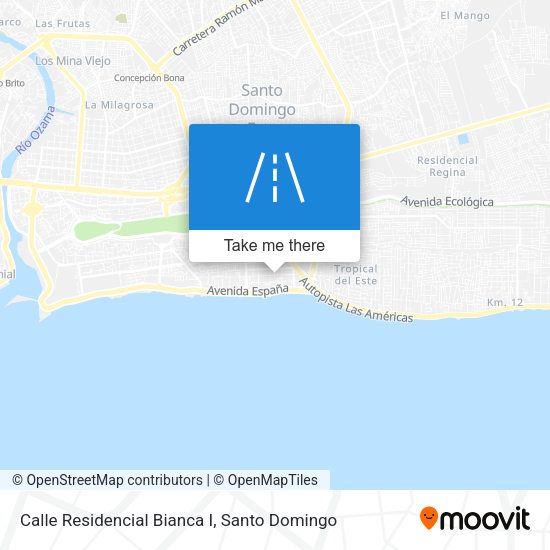 Calle Residencial Bianca I map