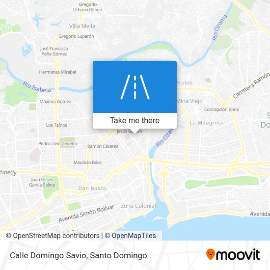 Mapa de Calle Domingo Savio