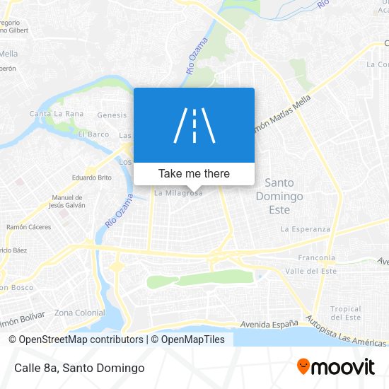 Mapa de Calle 8a