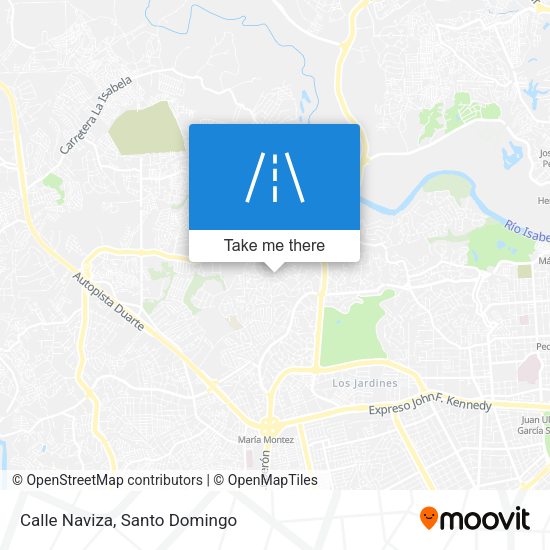 Mapa de Calle Naviza