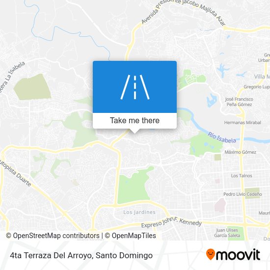 4ta Terraza Del Arroyo map