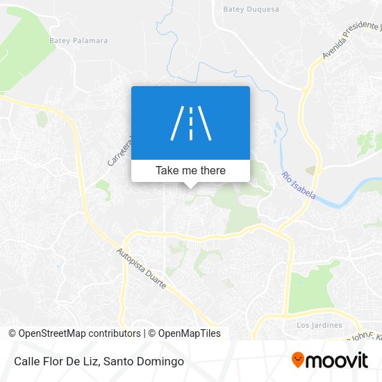 Calle Flor De Liz map