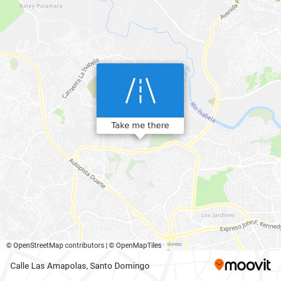 Calle Las Amapolas map