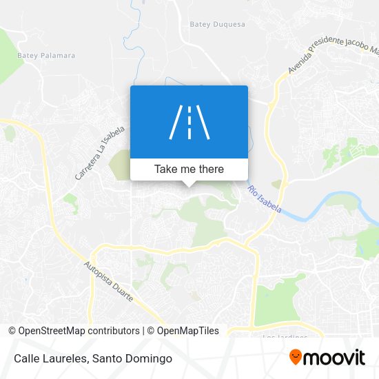 Mapa de Calle Laureles