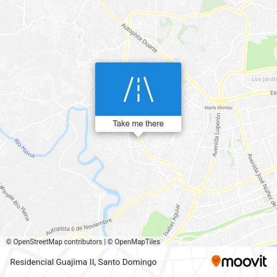 Residencial Guajima II map