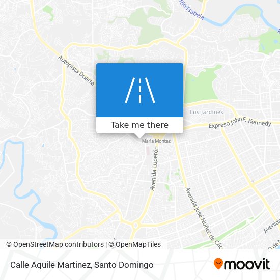 Calle Aquile Martinez map