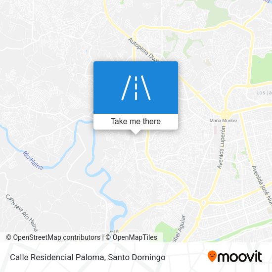 Calle Residencial Paloma map