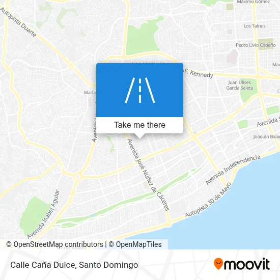 Calle Caña Dulce map