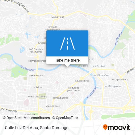 Mapa de Calle Luz Del Alba