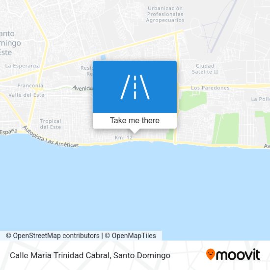 Calle Maria Trinidad Cabral map