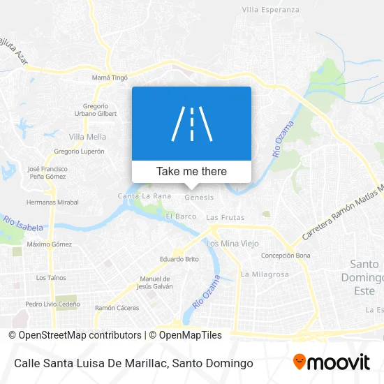 Calle Santa Luisa De Marillac map