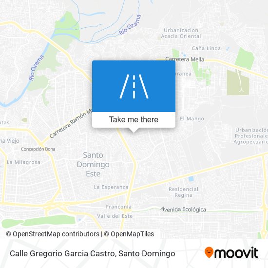 Calle Gregorio Garcia Castro map