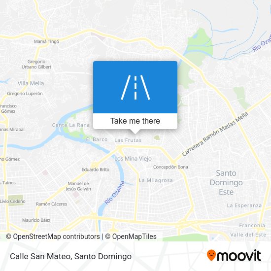 Mapa de Calle San Mateo
