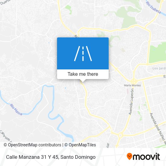 Calle Manzana 31 Y 45 map