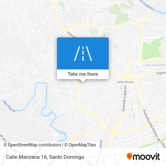 Calle Manzana 16 map