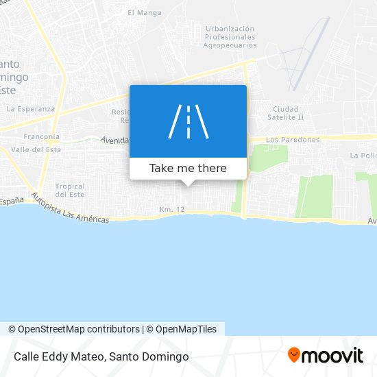 Calle Eddy Mateo map