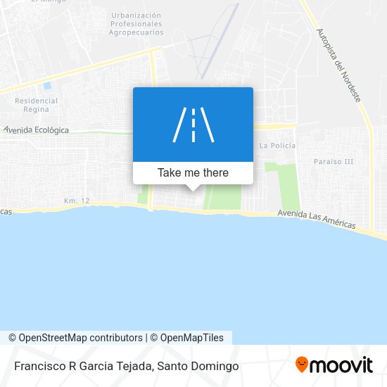 Mapa de Francisco R Garcia Tejada