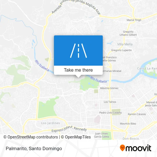 Palmarito map