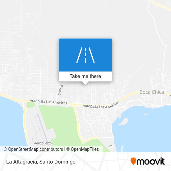 Mapa de La Altagracia