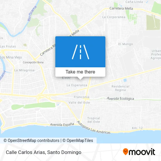Calle Carlos Arias map