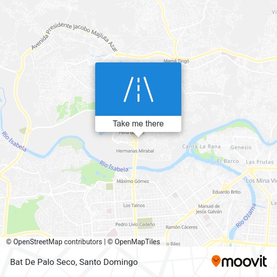 Bat De Palo Seco map