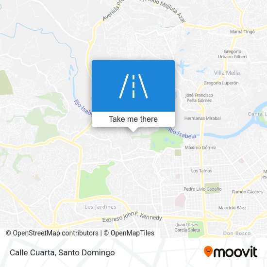 Calle Cuarta map
