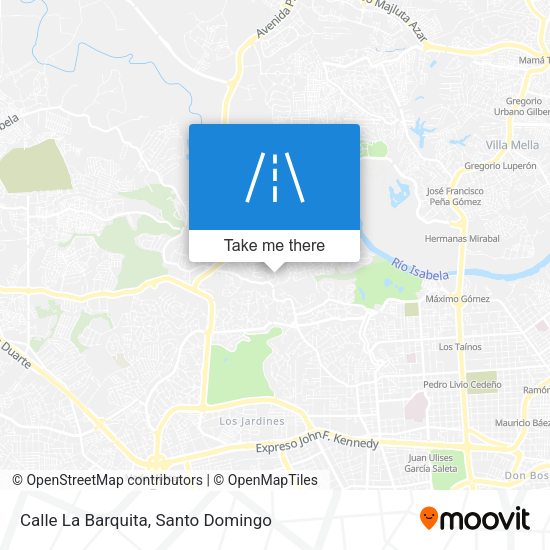 Mapa de Calle La Barquita