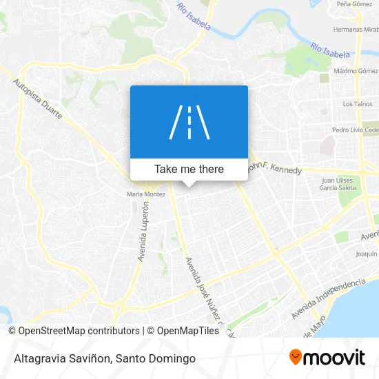 Altagravia Saviñon map