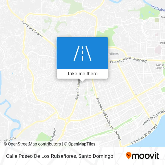 Mapa de Calle Paseo De Los Ruiseñores