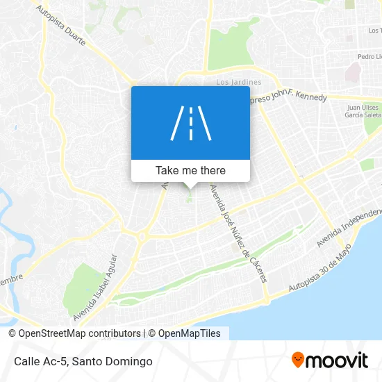 Mapa de Calle Ac-5