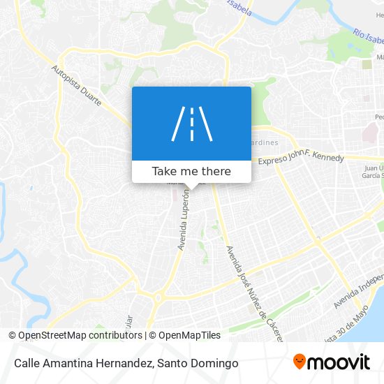 Calle Amantina Hernandez map