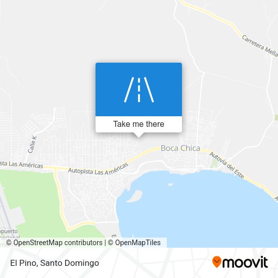 Mapa de El Pino