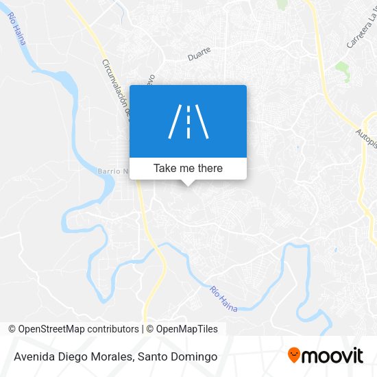 Avenida Diego Morales map