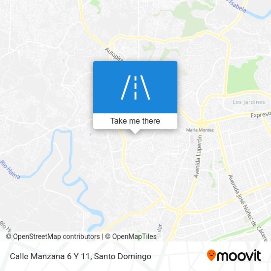 Calle Manzana 6 Y 11 map