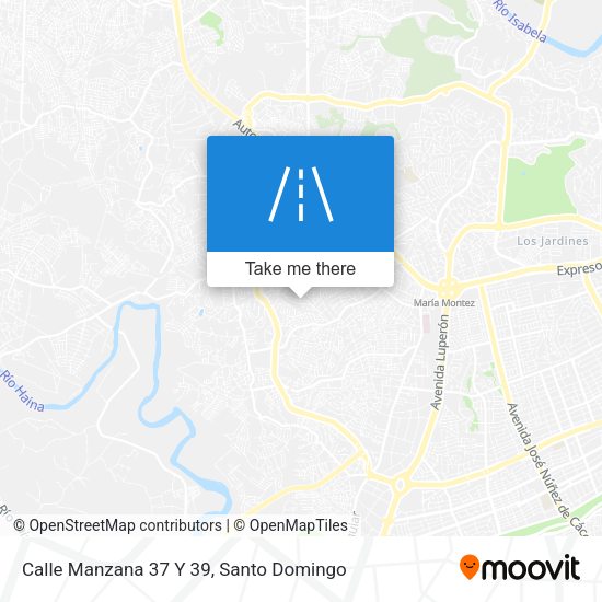 Calle Manzana 37 Y 39 map