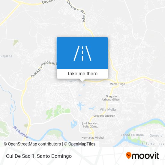 Mapa de Cul De Sac 1