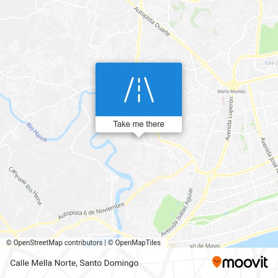 Calle Mella Norte map