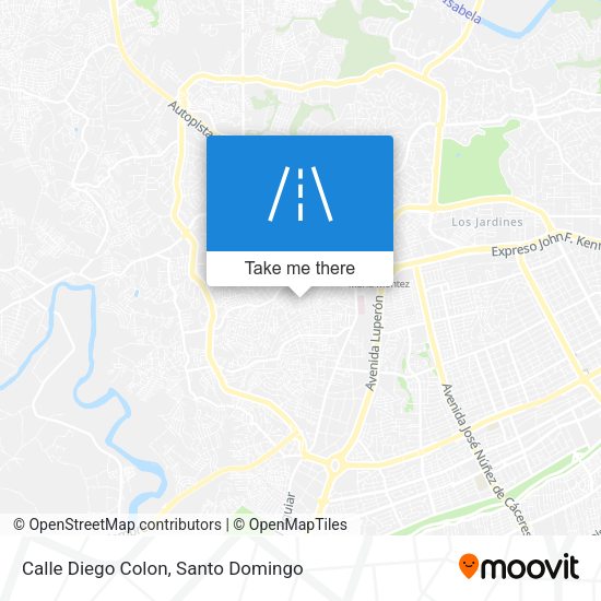 Mapa de Calle Diego Colon