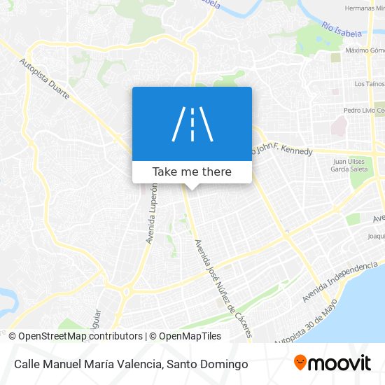 Calle Manuel María Valencia map