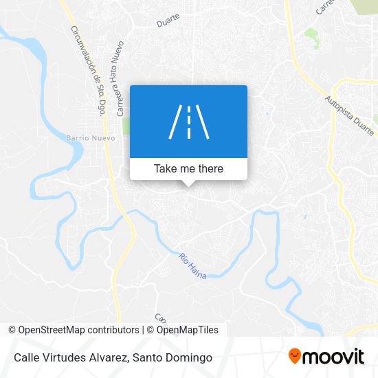 Calle Virtudes Alvarez map