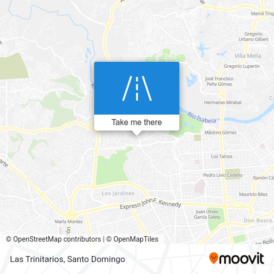 Mapa de Las Trinitarios