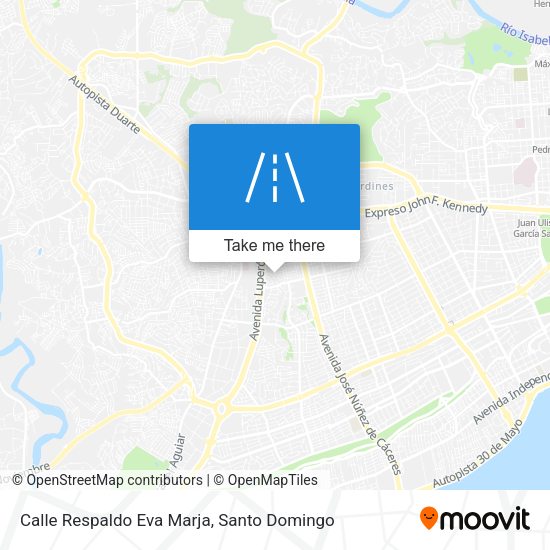 Calle Respaldo Eva Marja map