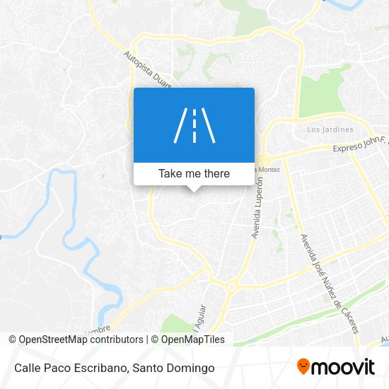 Mapa de Calle Paco Escribano