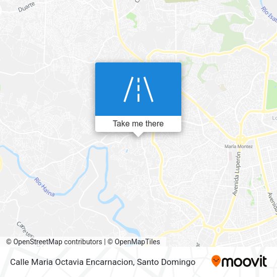 Calle Maria Octavia Encarnacion map